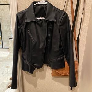 Vici faux leather jacket